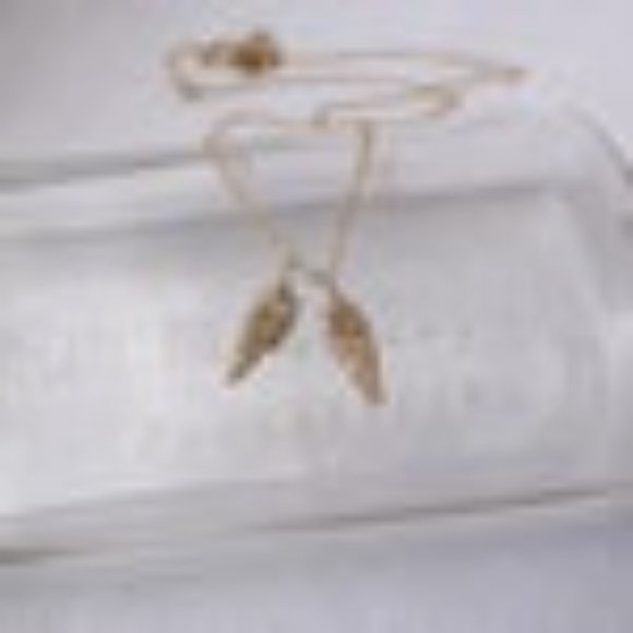 🦩SALE PICK 4 for $20 Delicate Double Angel Wings Necklace with Chain in Gold - Picture 12 of 12